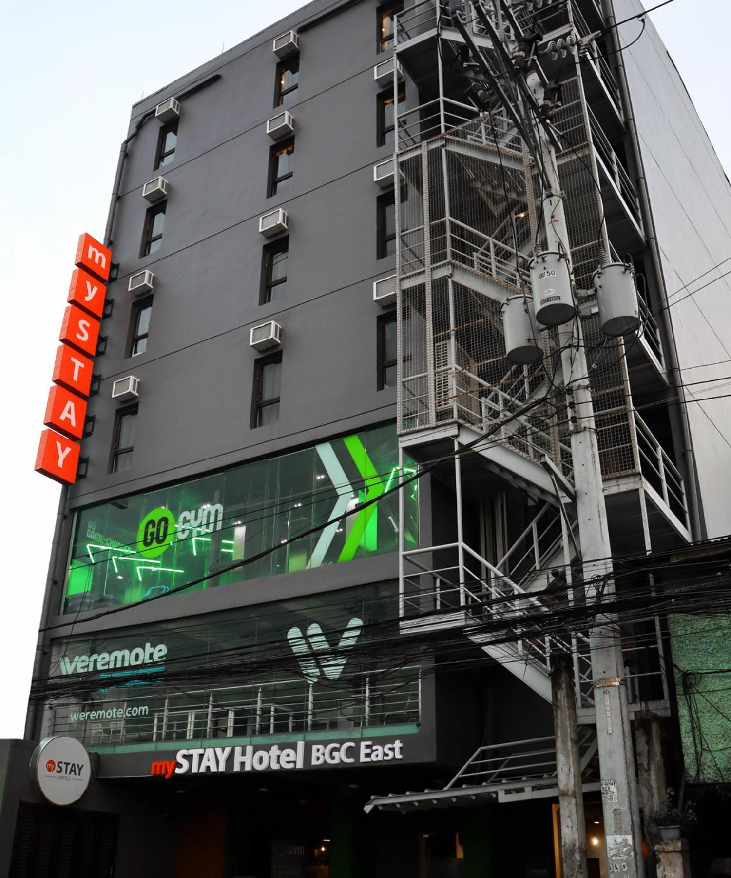 Mystay Hotel Bgc East Makati City Exteriör bild